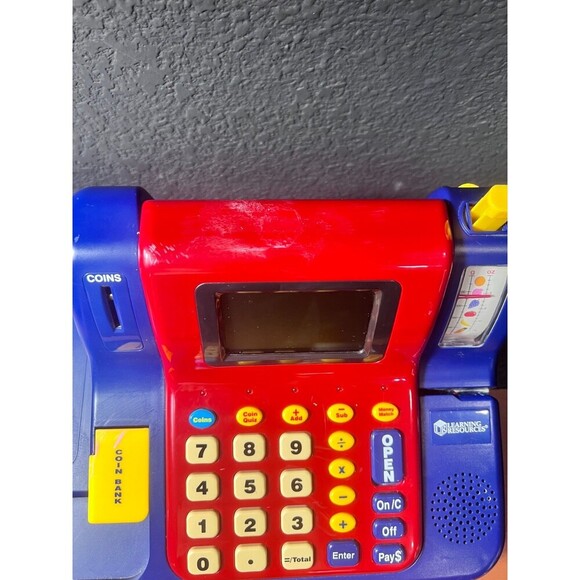 Learning Resources Pretend & Play Teaching Cash Register (LER2690) - Picture 5 of 15